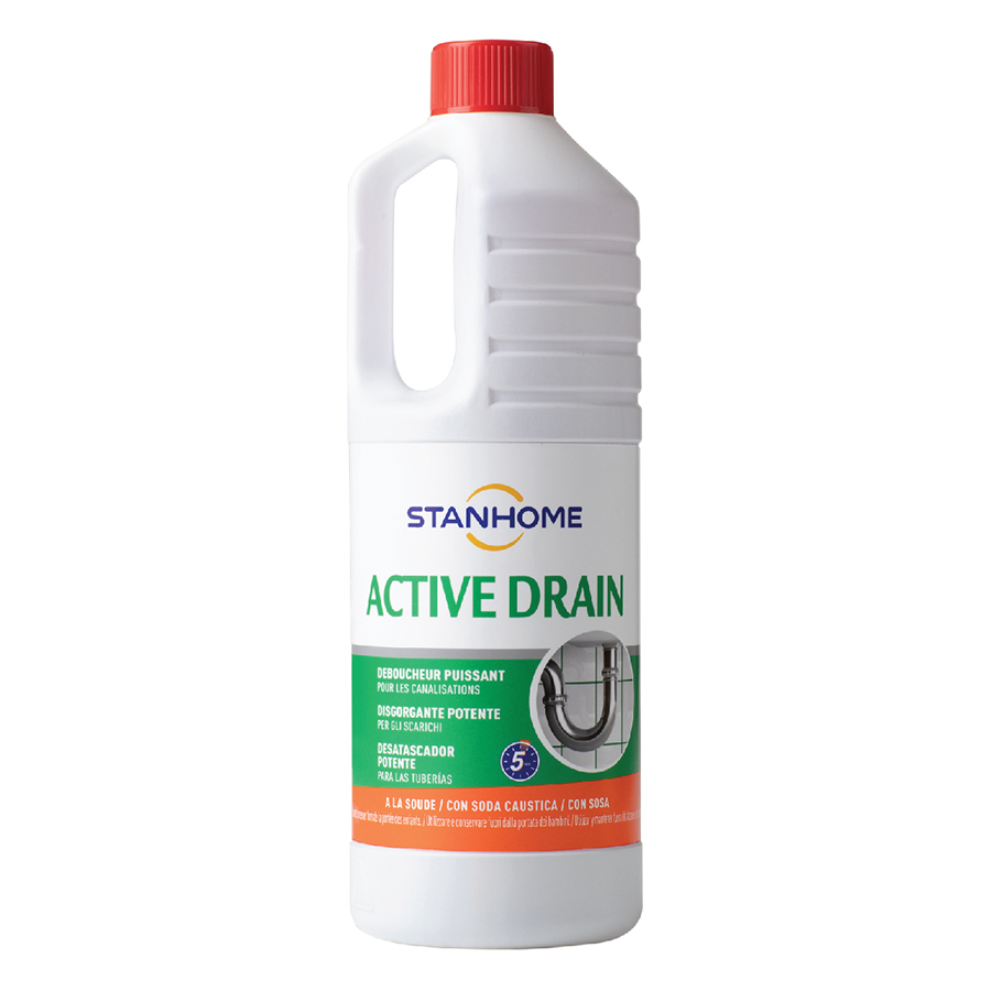 Dung Dịch Thông Tắc Đường Ống Stanhome Active Drain 1000Ml