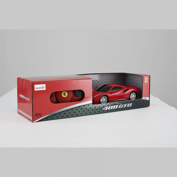 Xe điều khiển 1:24 Ferrari 488 GTB_màu Đỏ RASTAR R76000/RED