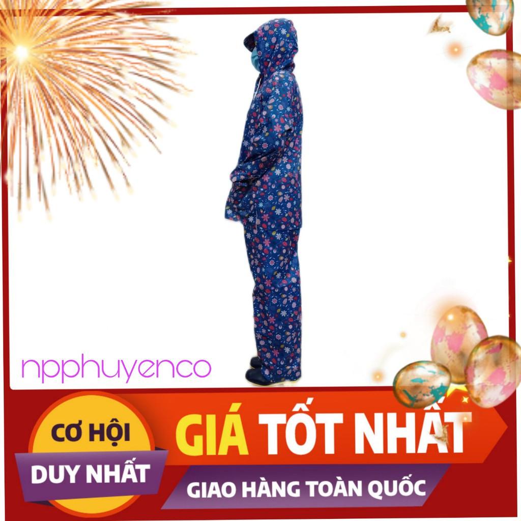 Bộ áo đi mưa CAO CẤP vài dù họa tiết nhiều màu . HÀNG SẴN - ĐƯỢC LỰA MẪU