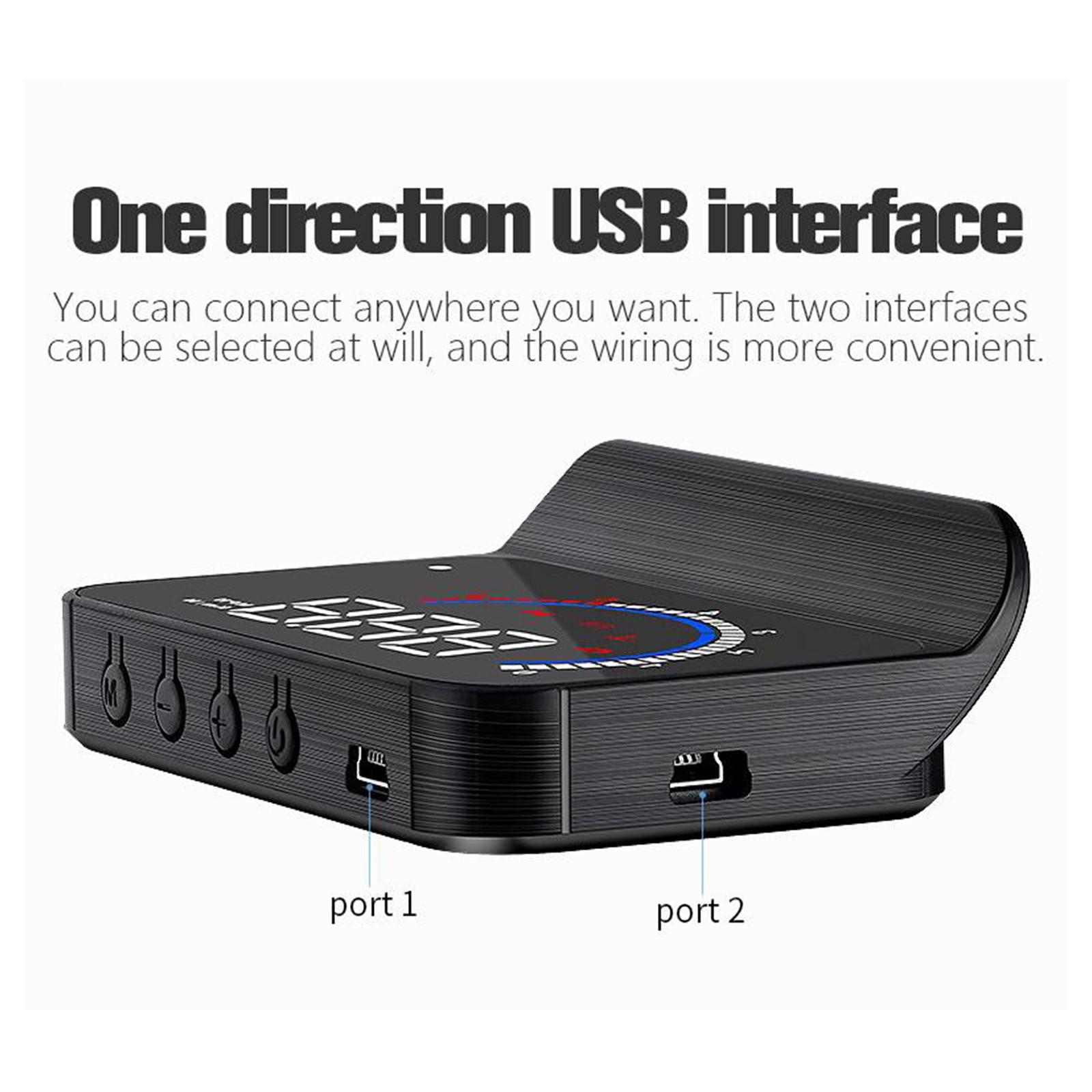 M13 Auto HUD Head Up Display Windshield Projector II Warning System