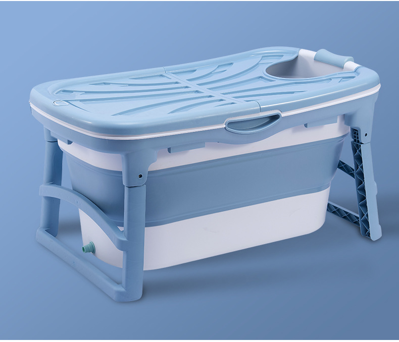 Bồn Tắm Gấp Gọn - 3 Loại Kích Thước - Phù Hợp Cho Cả Gia Đình - Chất Liệu Nhựa PP Cao Cấp - Cách Nhiệt Tốt - Thiết Kế Chắc Chắn, An Toàn - Loại Có Nắp Xông Hơi - Hàng Cao Cấp