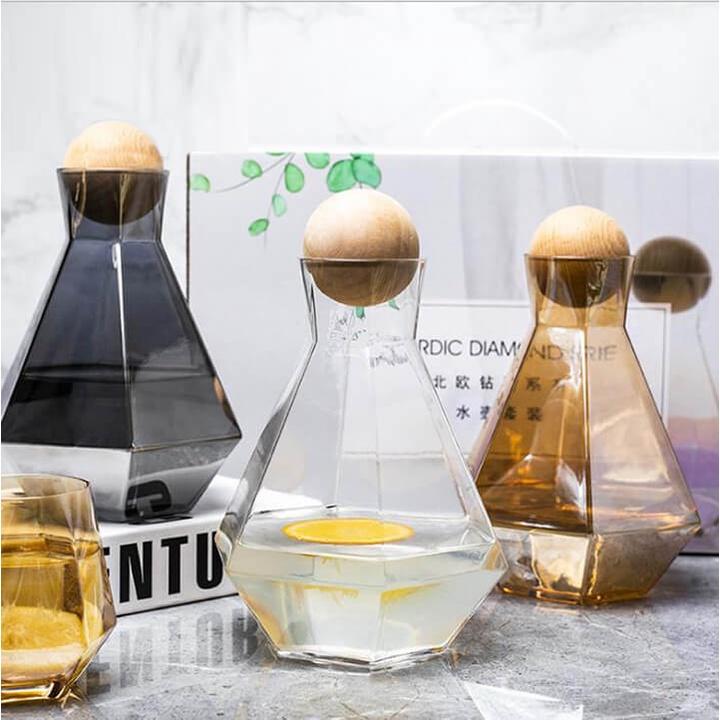 Bộ Bình Nước Thủy Tinh Chịu Nhiệt Cao Cấp BN08