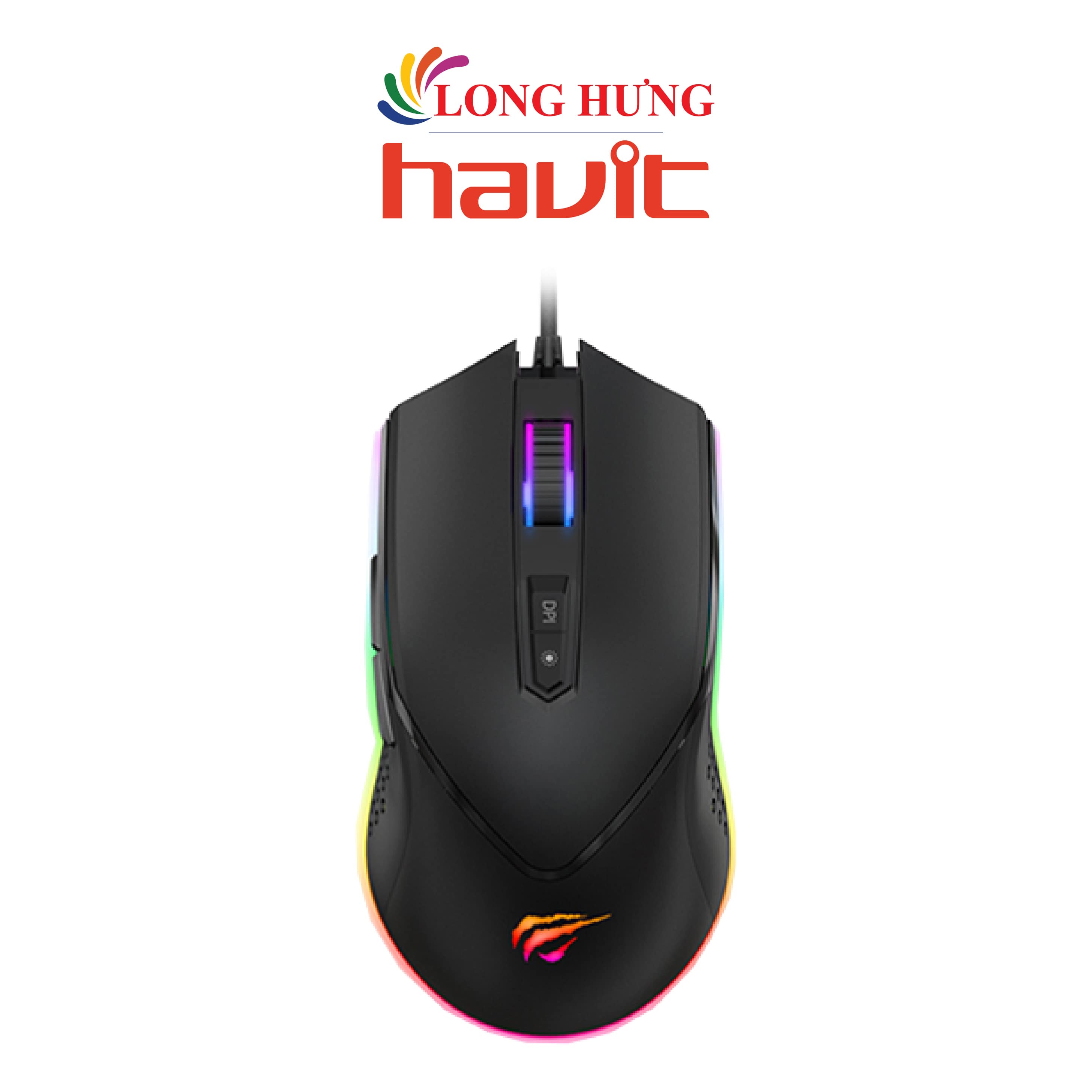 Chuột có dây Gaming Havit MS814 - Hàng chính hãng