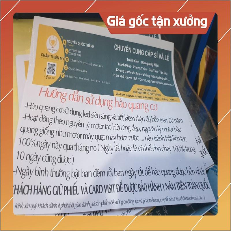 Đèn thờ hào quang mẫu hoa sen