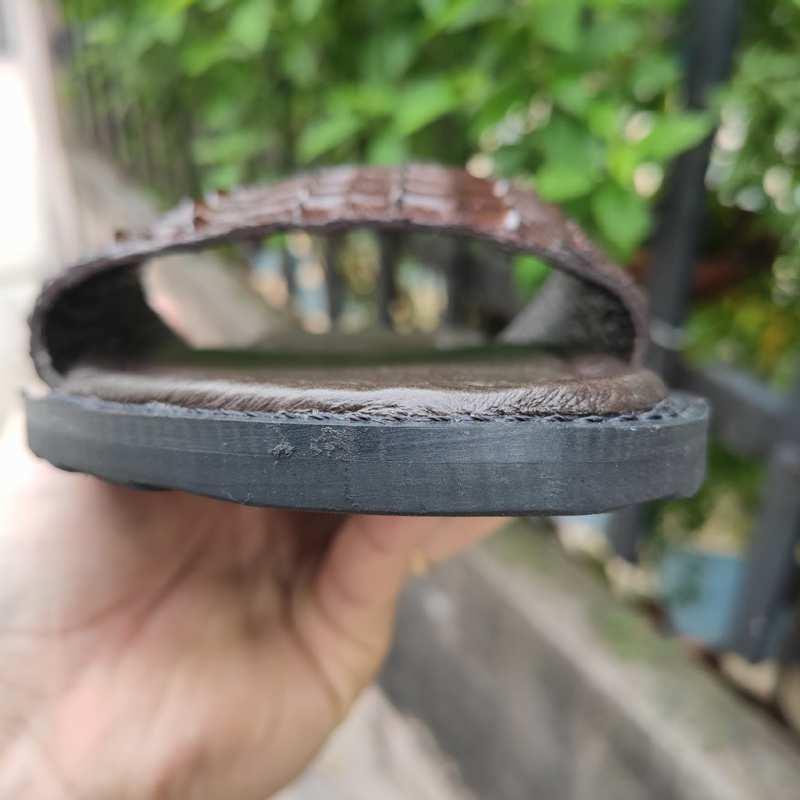 Dép nam ngang GAI LƯNG CÁ SẤU ĐẸP ĐẲNG CẤP!