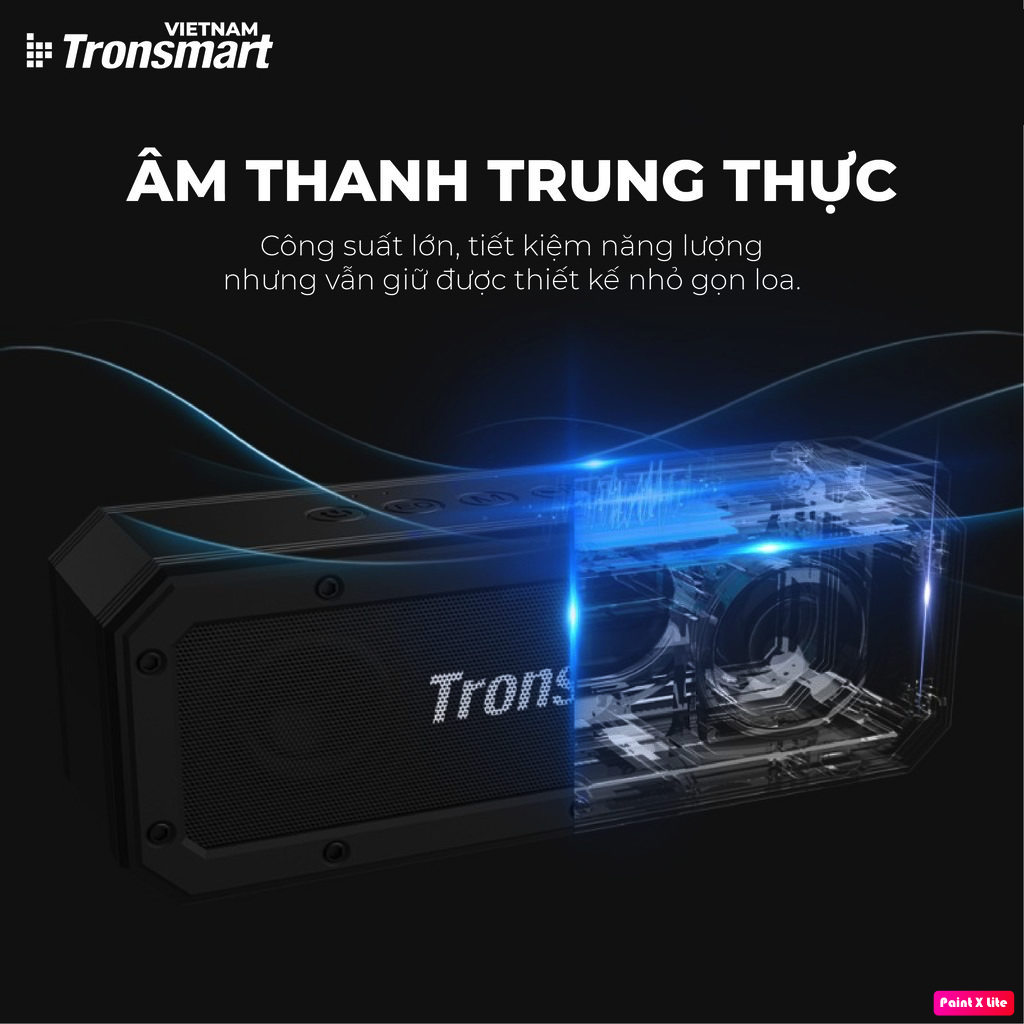 Loa Bluetooth Không Dây Tronsmart Element Force+ 40W v5.0 Công nghệ SoundPulse Chống nước IPX7- Hàng chính hãng