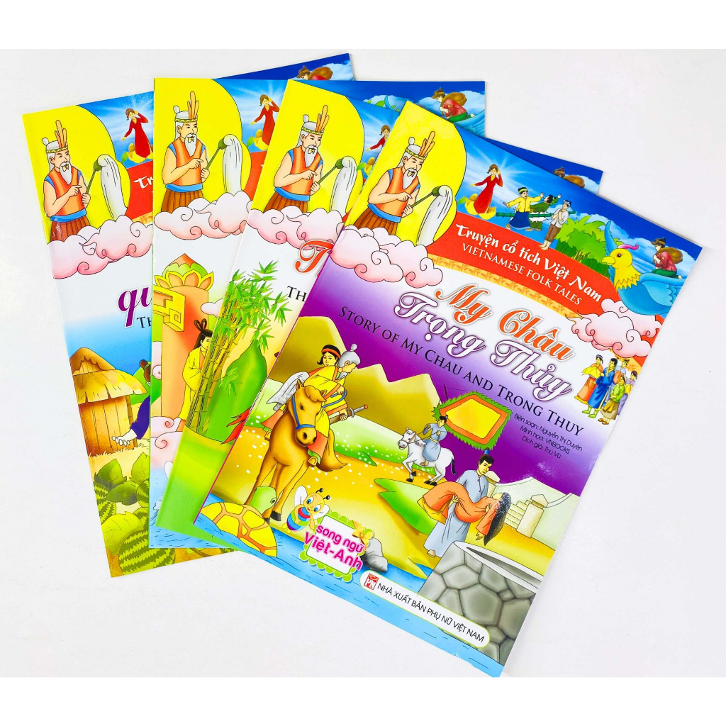Sách - Combo 26 cuốn Truyện cổ tích Việt Nam - Song ngữ Việt Anh - ndbooks
