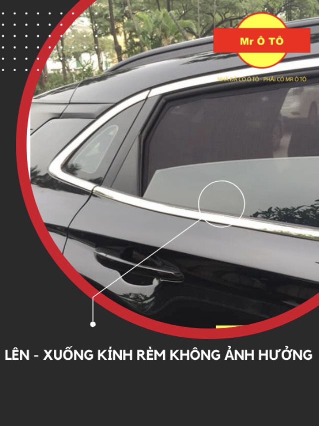 Rèm Che Nắng Xe Toyota Fortuner Loại 1 Mr Ô TÔ Bảo Hành 24 tháng Cam Kết Chuẩn Khít Theo Xe