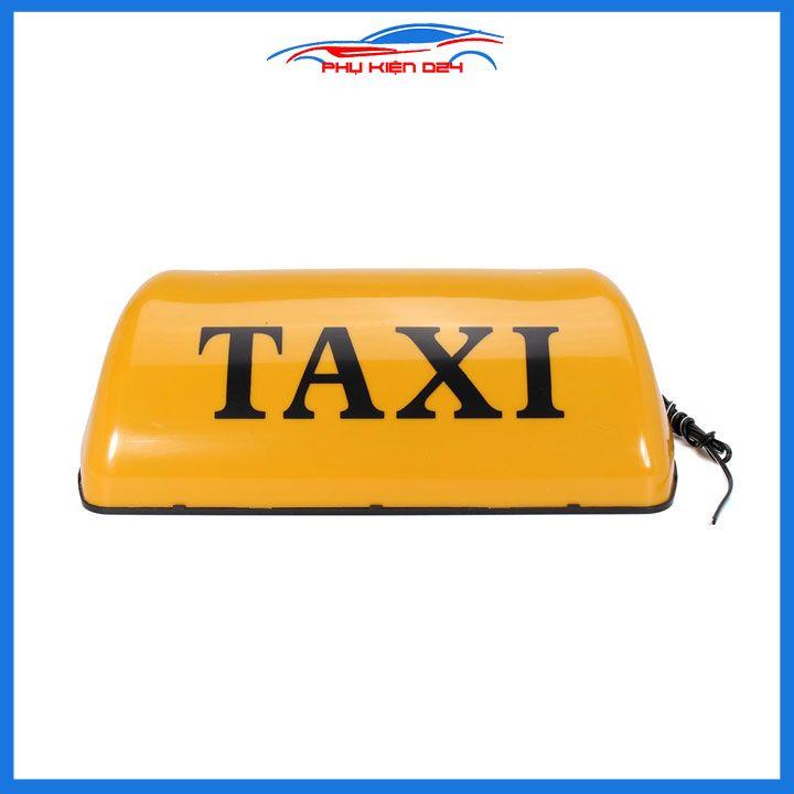 Mào taxi có đế nam châm có đèn kích thước 29cmx10cmx13cm