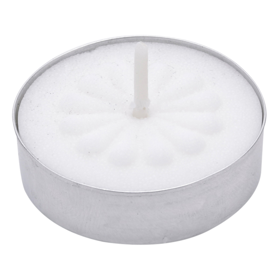 Vỉ 50 Nến Tealight Bông Mai Teelichter FtraMart - Trắng