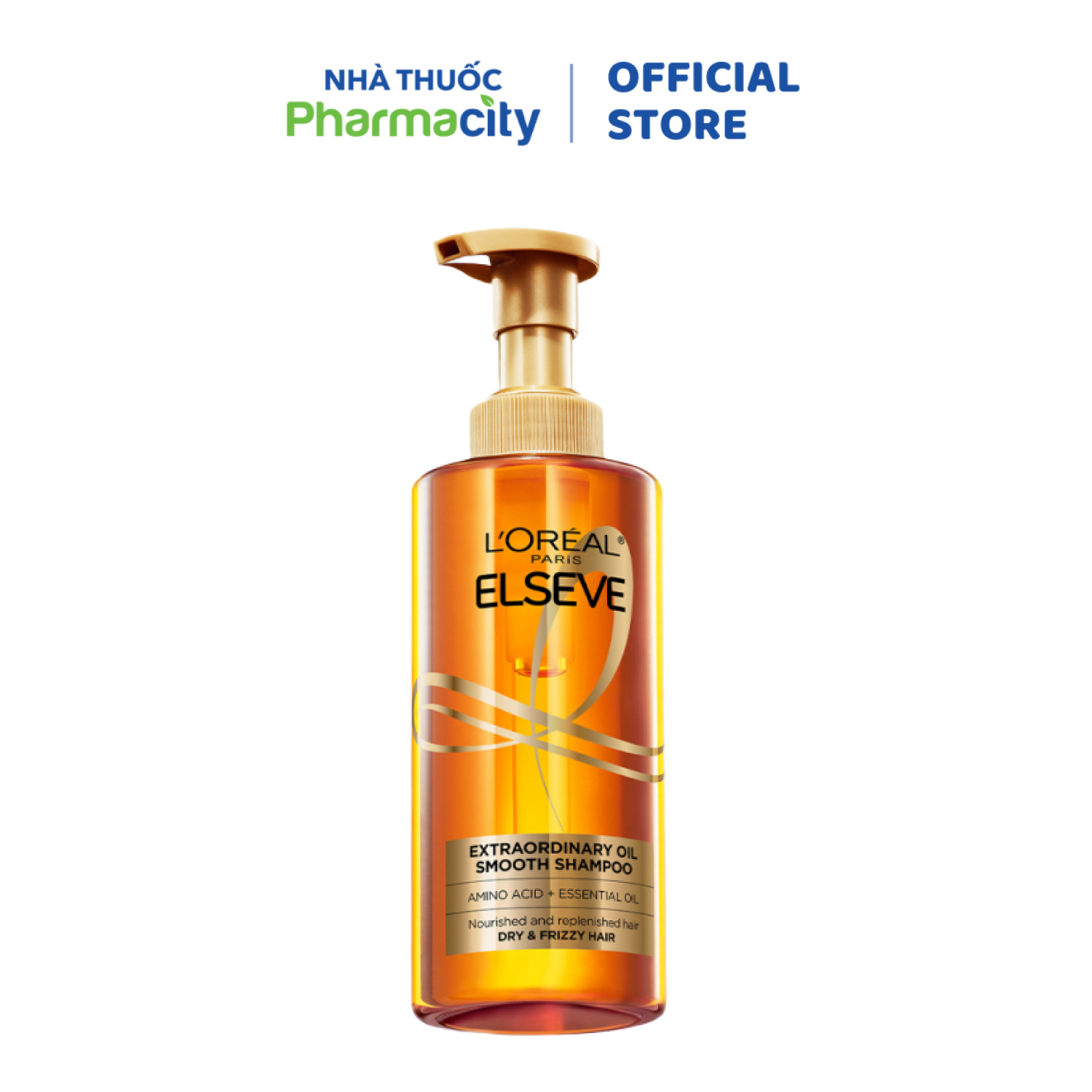 Dầu gội L'ORÉAL PARIS dưỡng tóc suôn mượt 440ml/chai