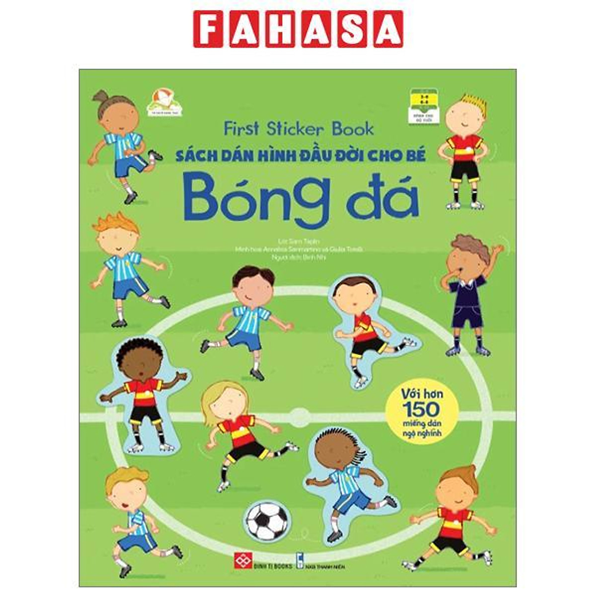 First Sticker Book - Sách dán hình đầu đời cho bé - Bóng đá