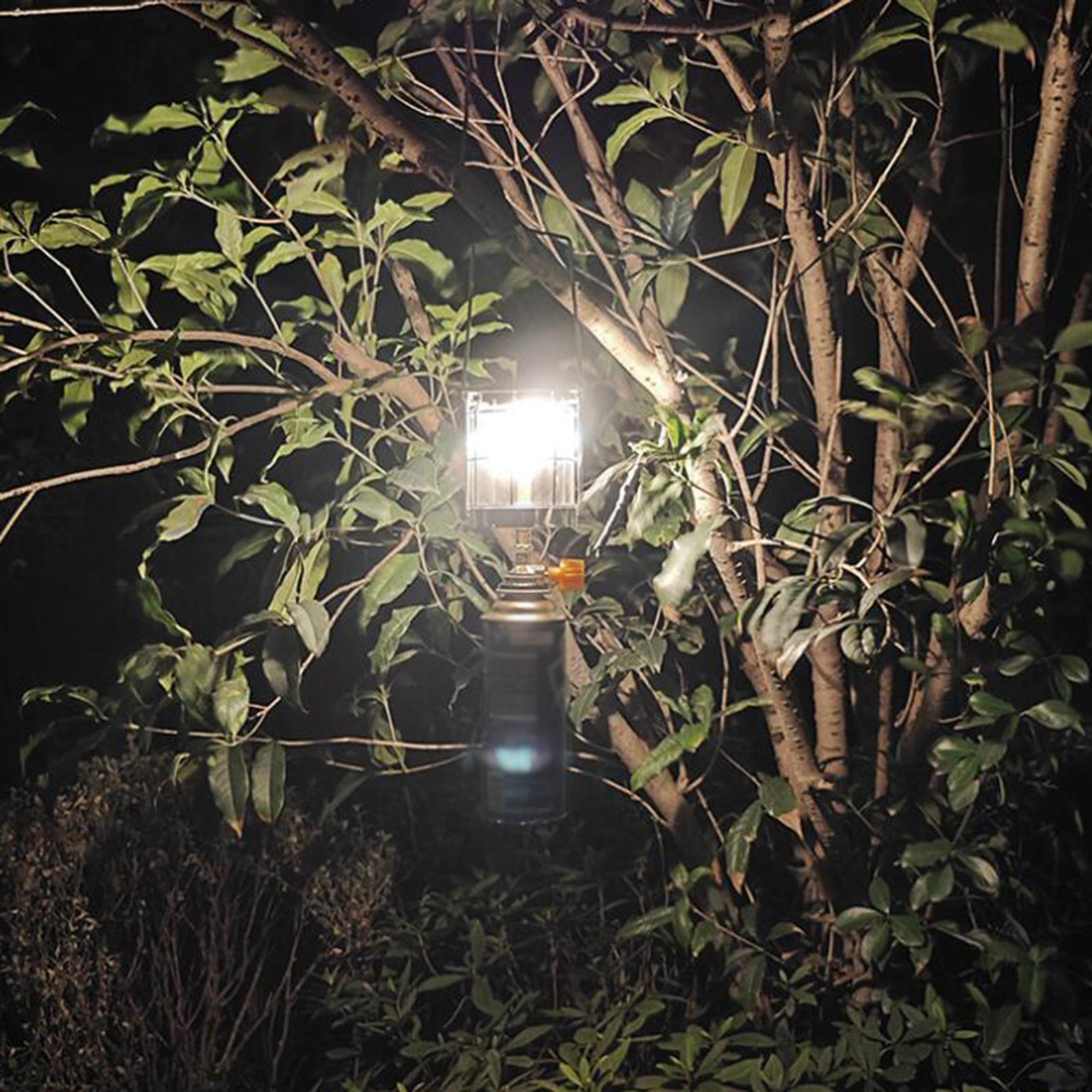 Camping Gas Lantern Hanging Lamp Tent Lamp for Night Fishing, Camping Picnic