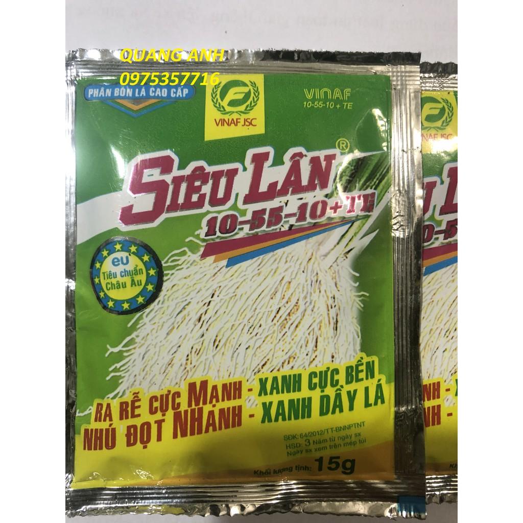 5 GÓI PHÂN BÓN LÁ CAO CẤP SIÊU LÂN - gói 15Gr