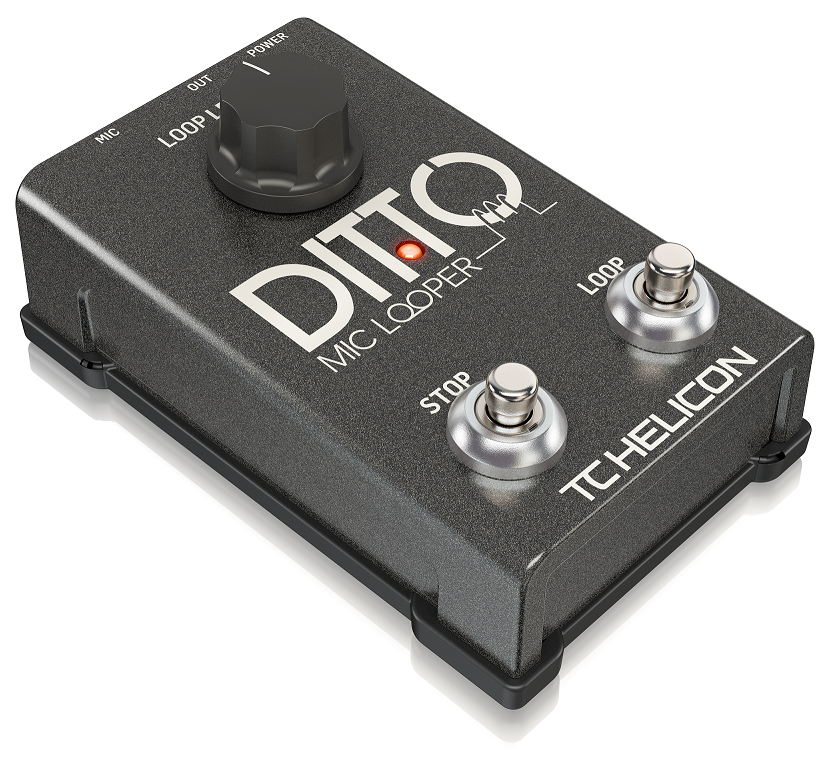 TC Helicon DITTO MIC LOOPER Stompboxes-Hàng Chính Hãng