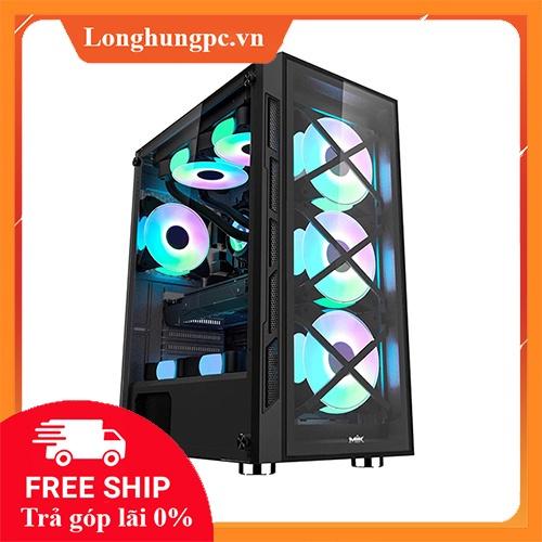 Vỏ Case MIK TN10 ( Mid Tower/ Màu Đen / 3 Fan Rgb )