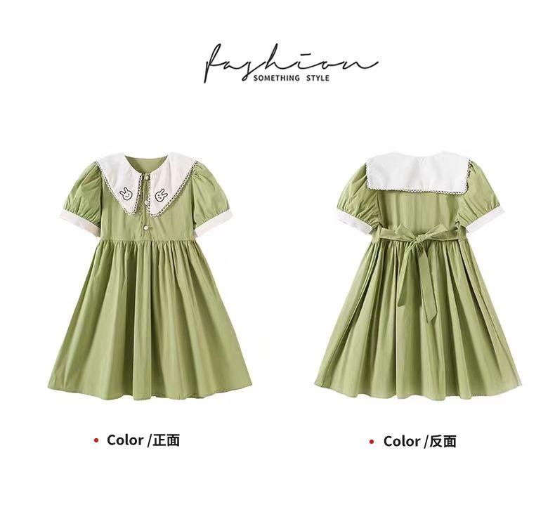 DIYIWEI Váy mùa hè cho bé gái 2023 Hàn Quốc Váy mùa hè cho trẻ em