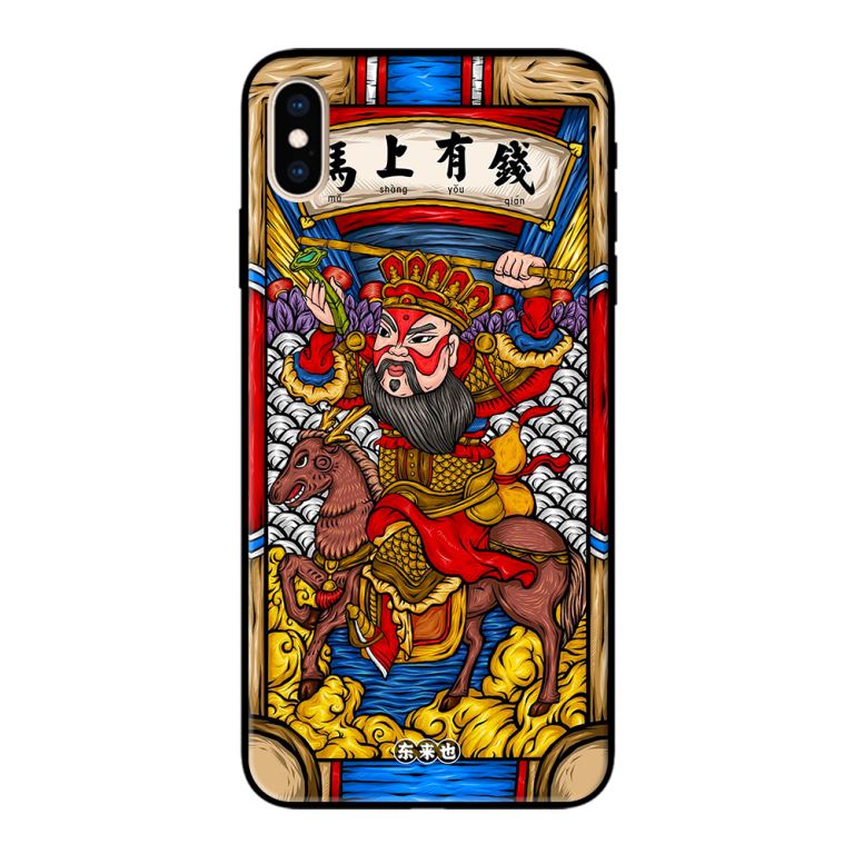 Ốp lưng in cho Iphone XS Mẫu Tết 2020  - Hàng chính hãng