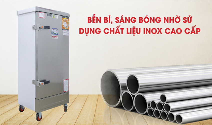 Tủ Hấp Giò Chả,Thực Phẩm 60 Kg/Mẻ Dùng Điện 12 Khay Nhập Khẩu NEWSUN, Năng Suất Cao - Hàng Chính Hãng