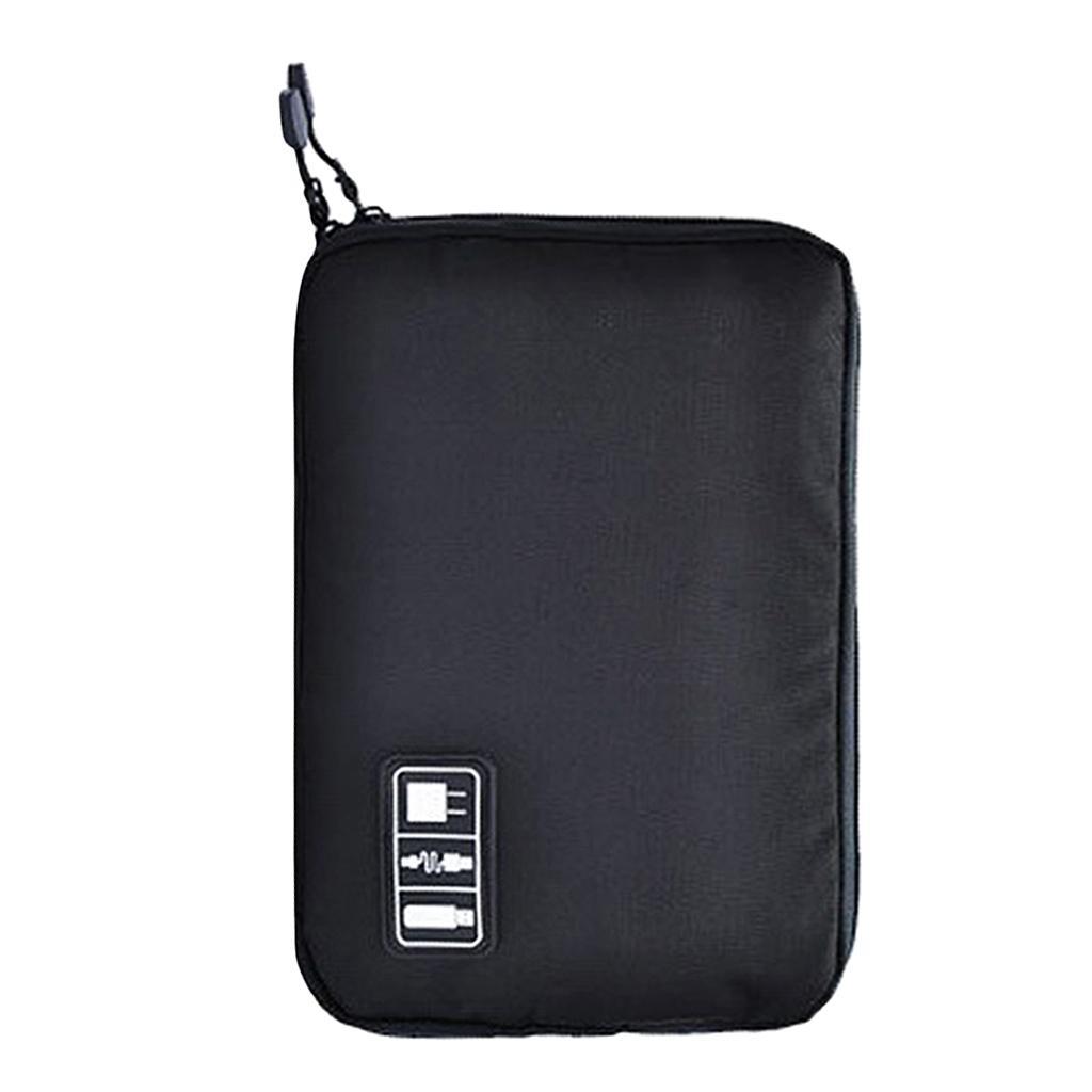 Portable Case Pouch Storage Bag For Earphone Data Cable Charger USB