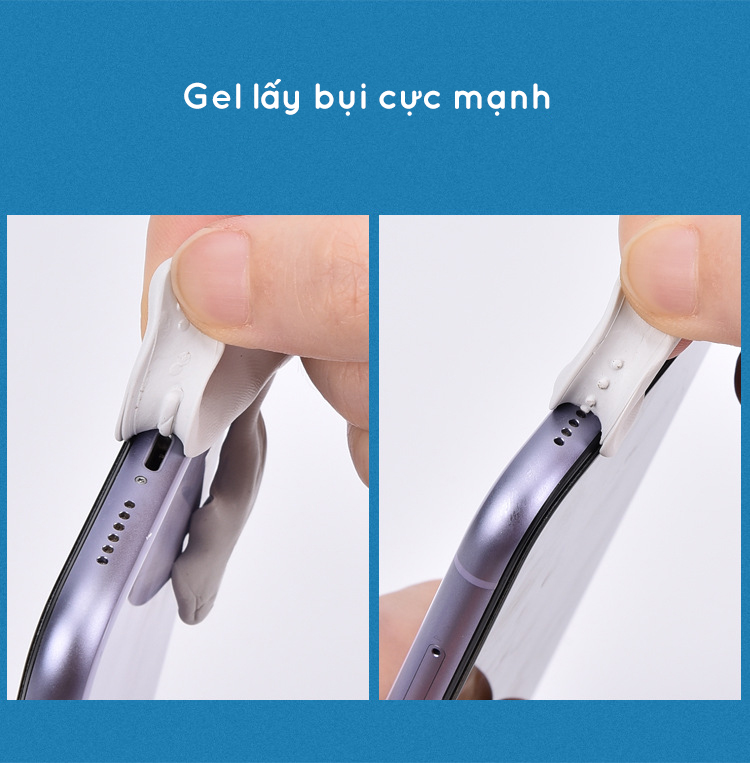 Bộ vệ sinh làm sạch cho Bàn Phím Macbook / Laptop / Airpods / Màn hình, Lỗ Loa, Cổng Sạc iPad / iPhone / Samsung / Smartphone 