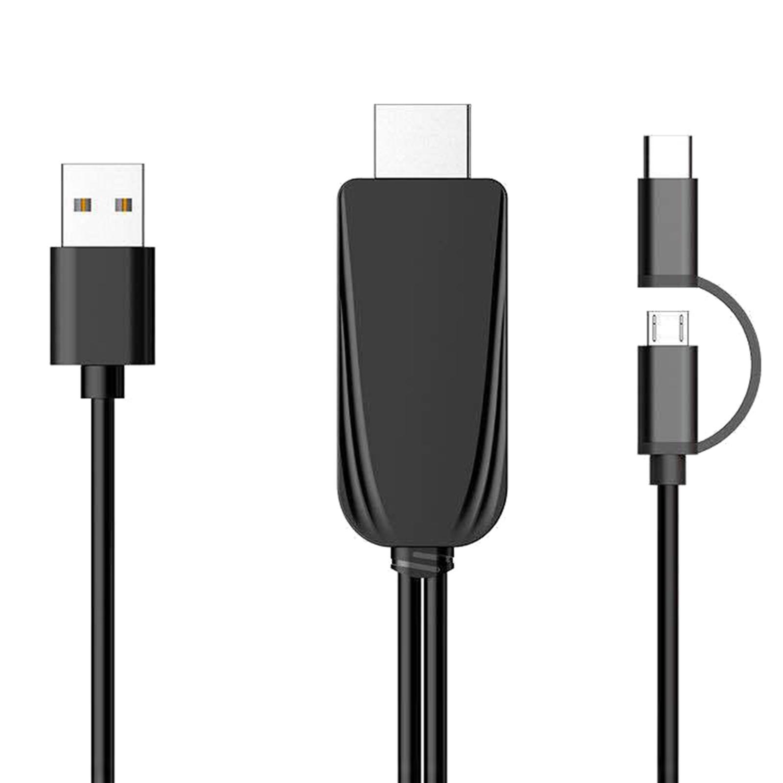 1080P /Micro USB to Cable adapter HDTV Adapter Cable 2 Meter