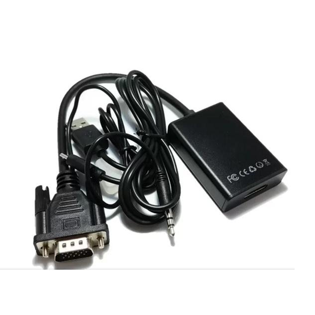 Cáp chuyển đổi vga sang hdmi có audio Sheelteck 2019
