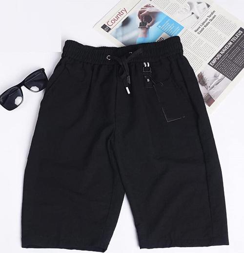 Quần short đũi lưng chun Đũi Việt