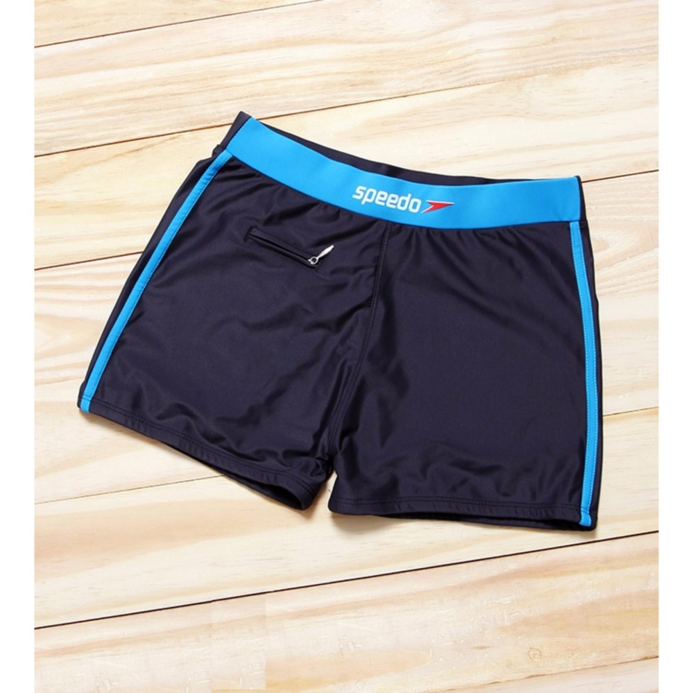 Quần bơi cho nam Speedo 807  - (Thun lạnh co giãn 4 chiều, thoáng mát, có túi đựng