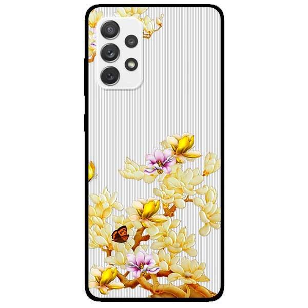 Ốp lưng dành cho Samsung Galaxy A32 - A52 - A72 - mẫu Tiểu Cảnh Vàng