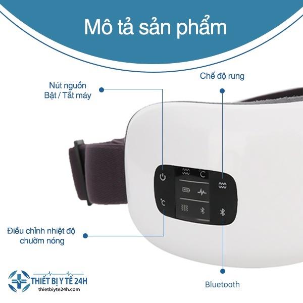 Máy Massage Giảm Thâm Quầng Mắt, Mát Xa Giảm Đau Mỏi Mắt HY-01