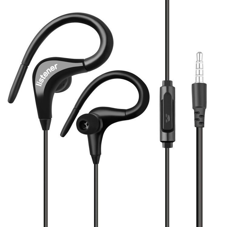 Tai nghe nhét tai thể thao móc qua vành tai đa năng âm thanh nổi rảnh tay Stereo Earphone Sport Lahu Listener