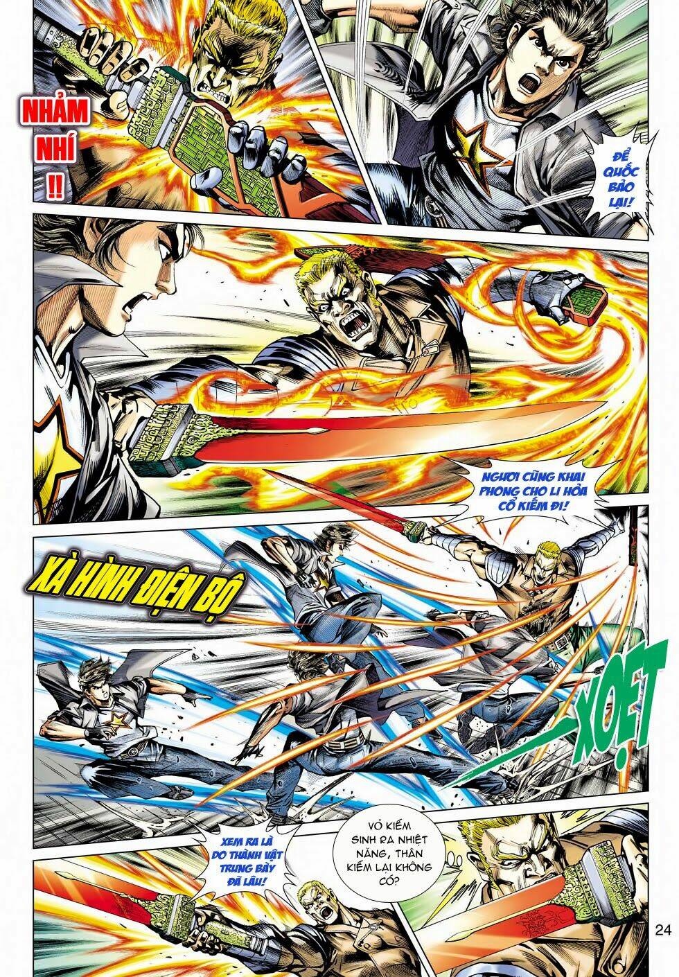 tân tác long hổ môn chapter 480 24