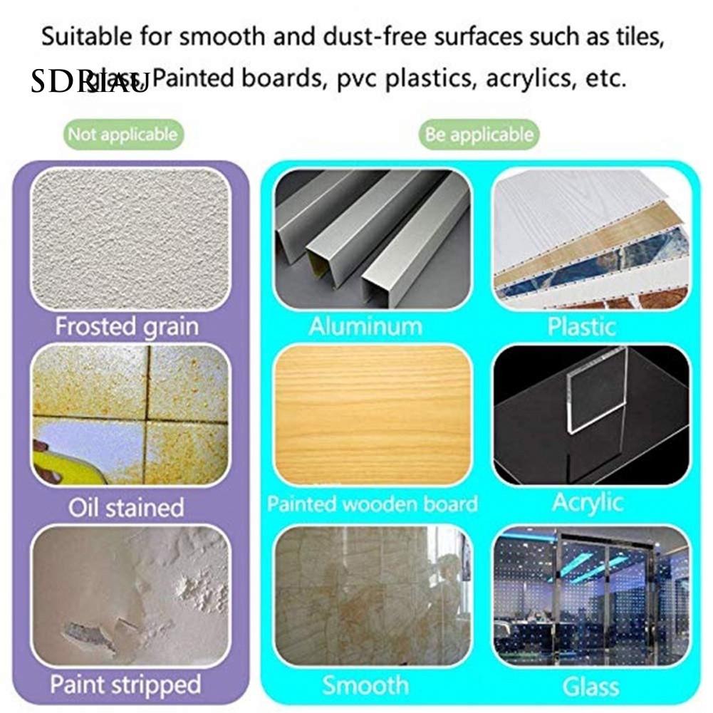 Cuộn băng dính 2 mặt trong suốt dài 1/2/3/5m đa năng tiện dụng cho gia đình