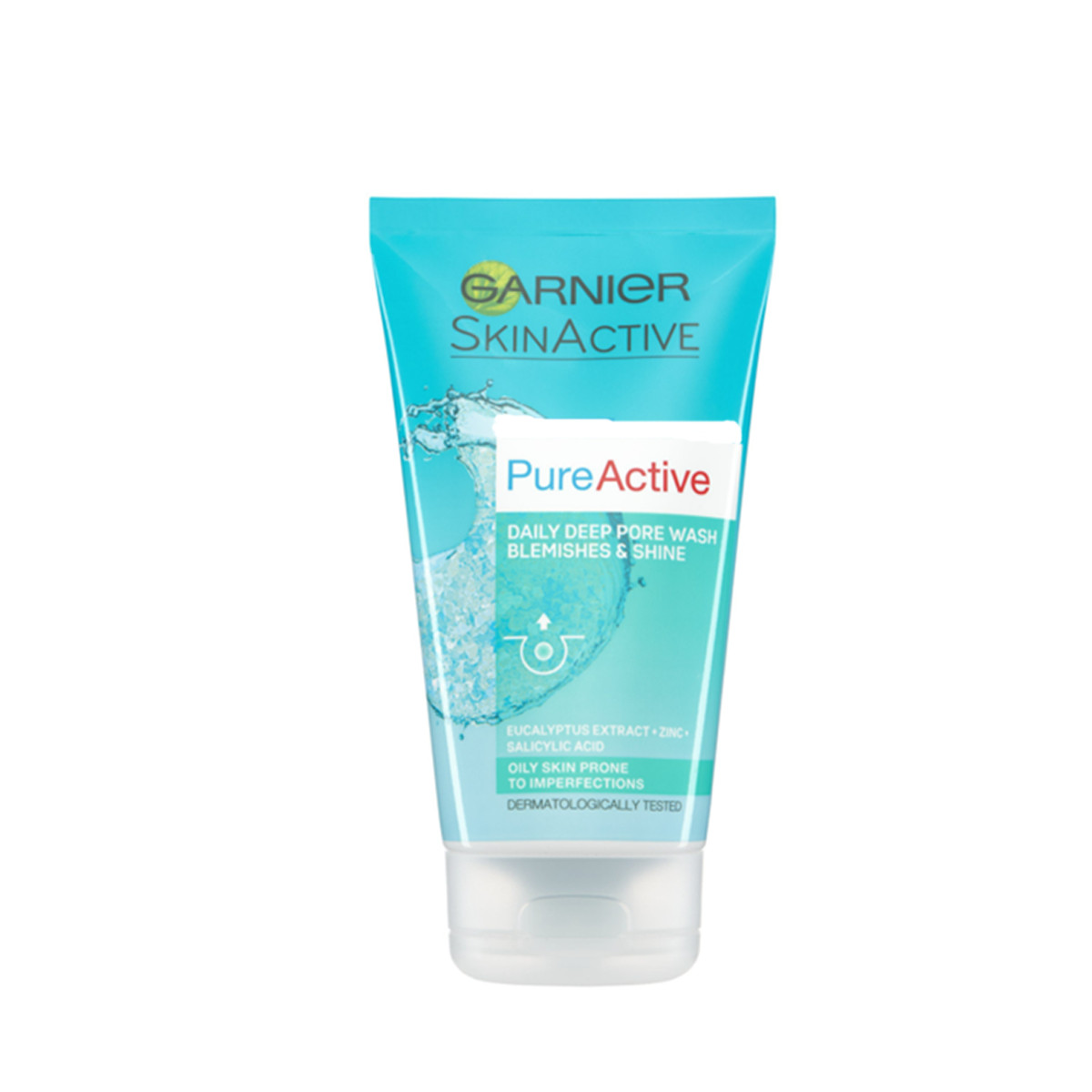 Sữa rửa mặt làm sáng da Garnier Pure Active Daily Deep Pore Wash 150ml