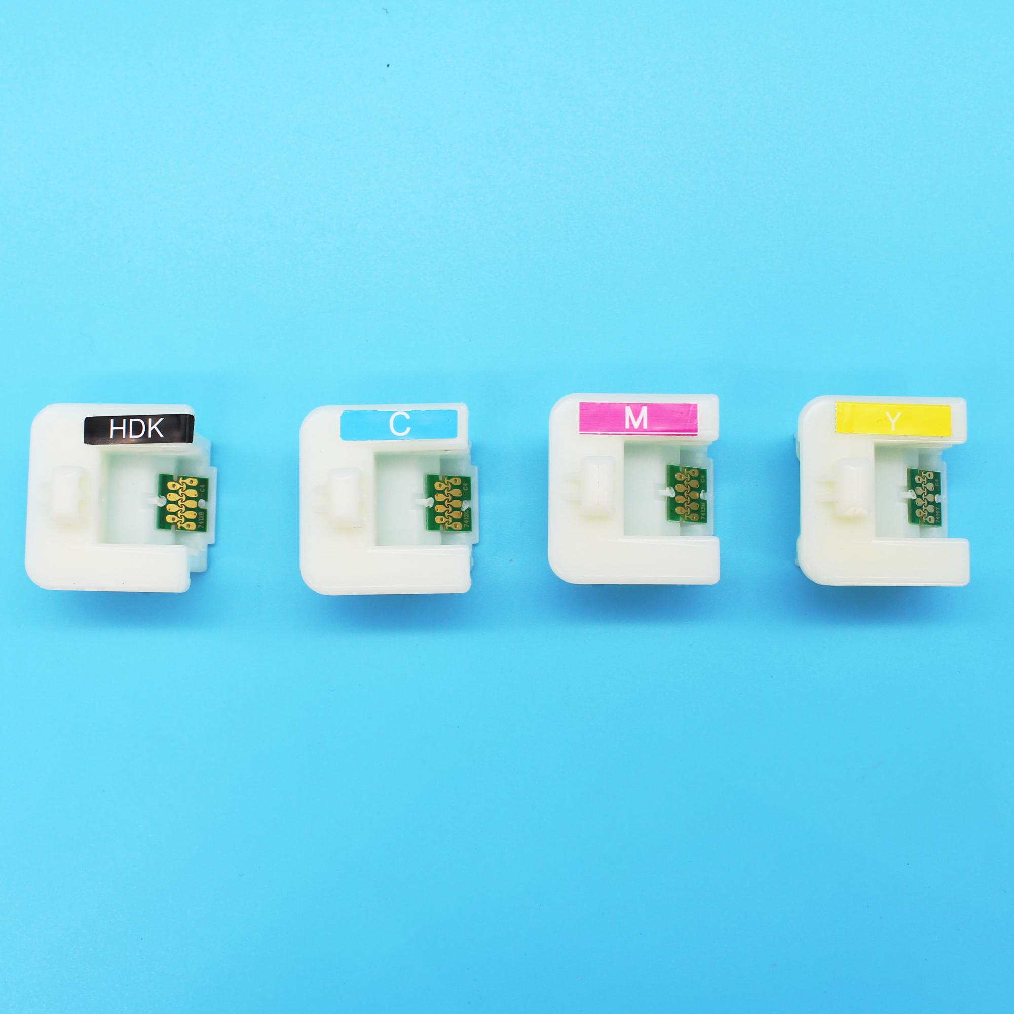 T46C8 T46C2 T46C3 T46C4 Chip mực có giá đỡ cho Epson Surecolor F6370 F9470 F9470H SC-F6370 SC-F9470 SC-F9470H Chip