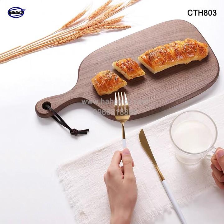 Thớt gỗ óc chó nhập khẩu Mỹ ️ khay bánh mì/ bít tết/ pizza/ phụ kiện chụp ảnh