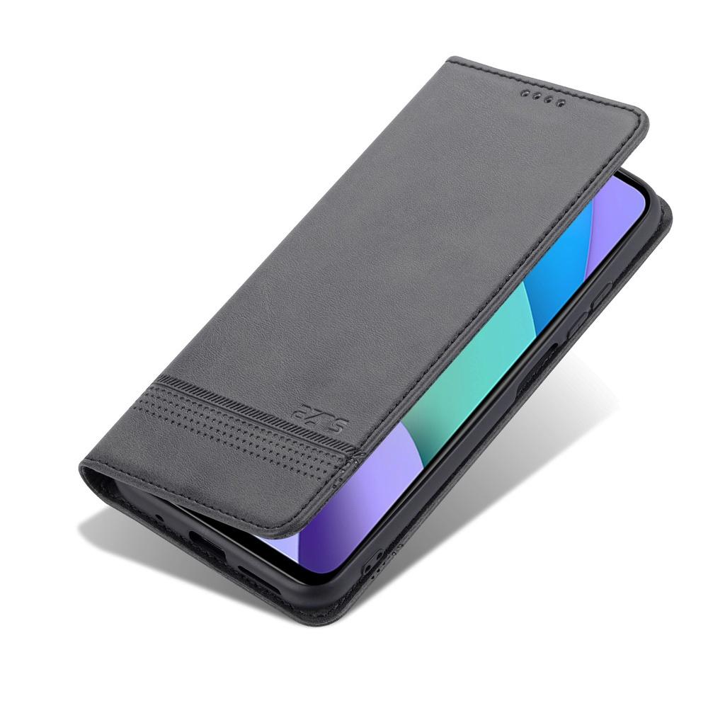 Bao da điện thoại PU nắp lật từ tính có ngăn đựng thẻ cho Xiaomi Redmi 10 9 9A 9C Redmi Note 10S 10 4G 5G Redmi Note 9S / Redmi Note 9 Pro Max