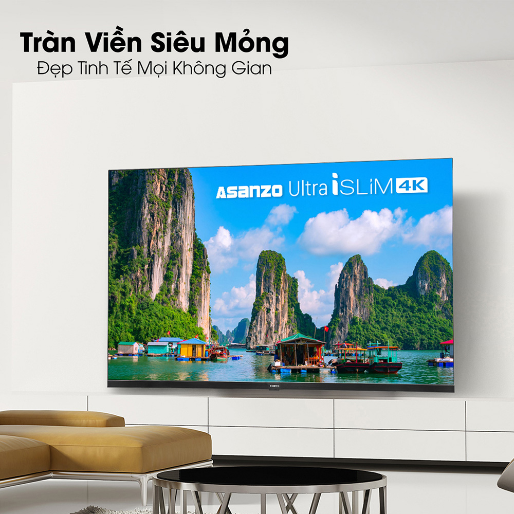 Android Tivi Asanzo 4K 50 inch 50U72 - Model 2022