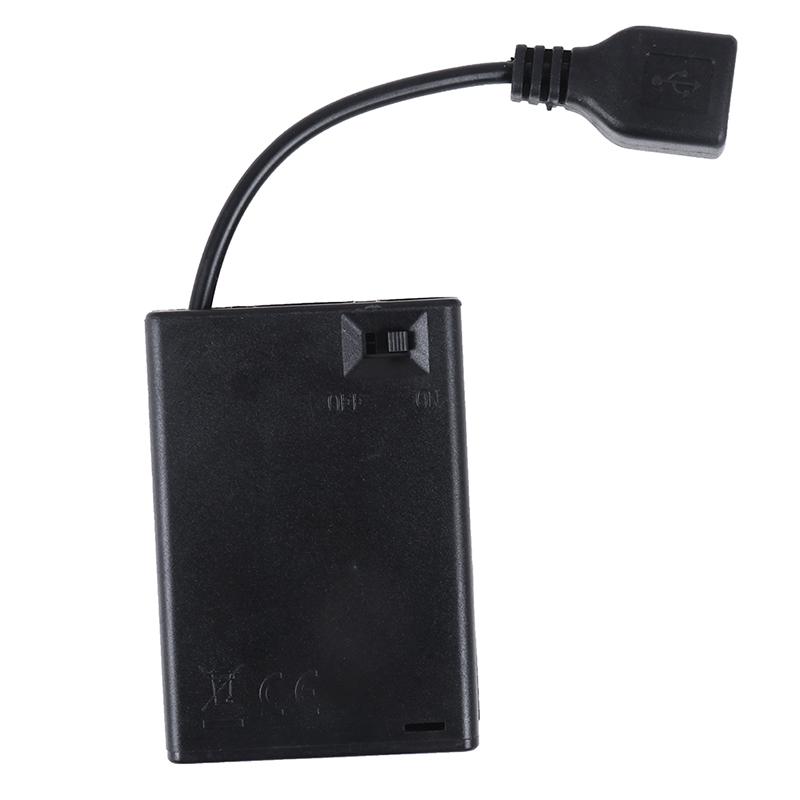 Hộp pin 3*thực tế với cổng USB cho bộ dụng cụ đèn LED khối xây dựng với các bộ phận công cụ chuyển đổi mới