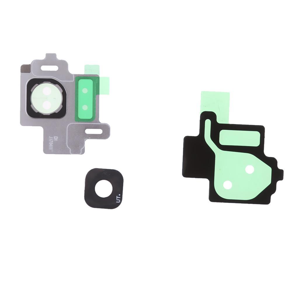 Cell Phone Camera Lens / Flash + Frame Protector Cover Repair Part For Samsung Galaxy S8 / S8 Plus