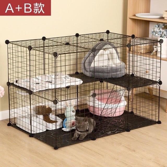 Lưới sắt lắp tủ, kệ - Lồng, chuồng quây chó, mèo - Có tặng kèm chốt gắn