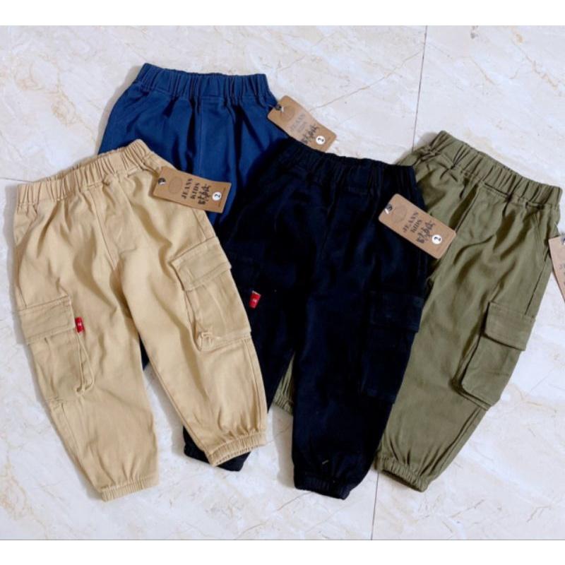 Quần Kaki Túi Hộp Cho Bé (8-20kg