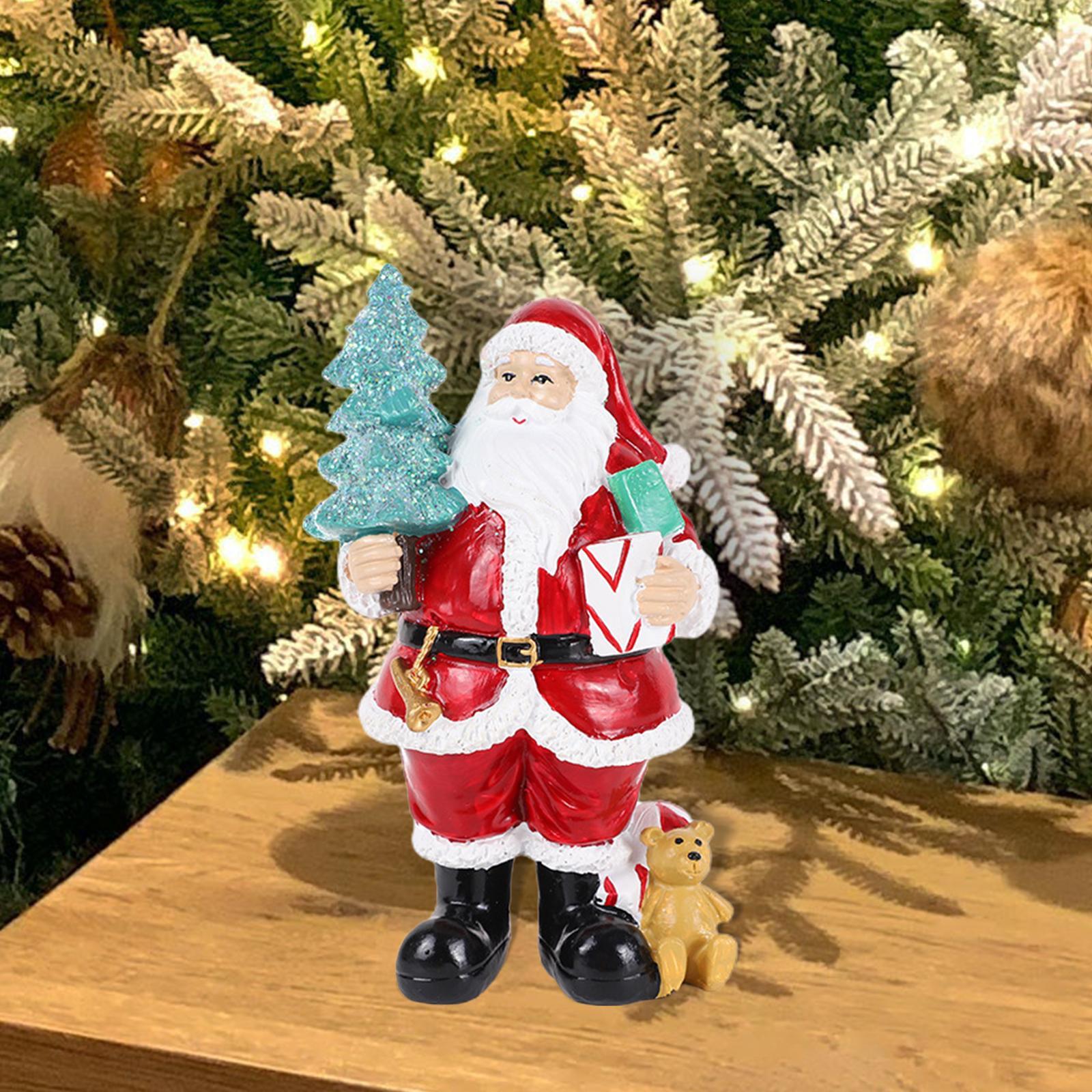 Tượng Trang Trí Giáng Sinh Ông Già Noel Santa Claus Figurine Statue