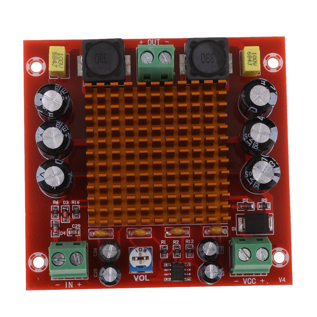 M544 150W Mono Channel Audio Power Amplifier AMP Board DC 12-26V