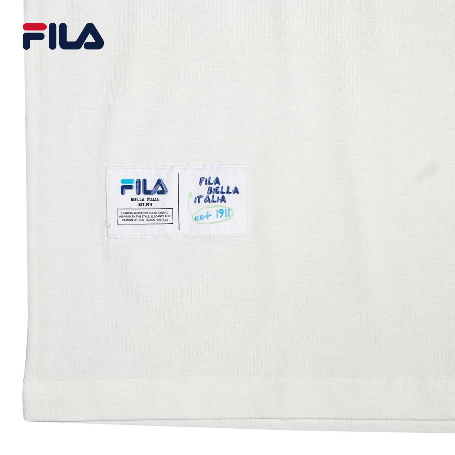 Áo thun tay ngắn thời trang unisex Fila SHORT SLEEVE TEE - FW2RSE4044X-WHI