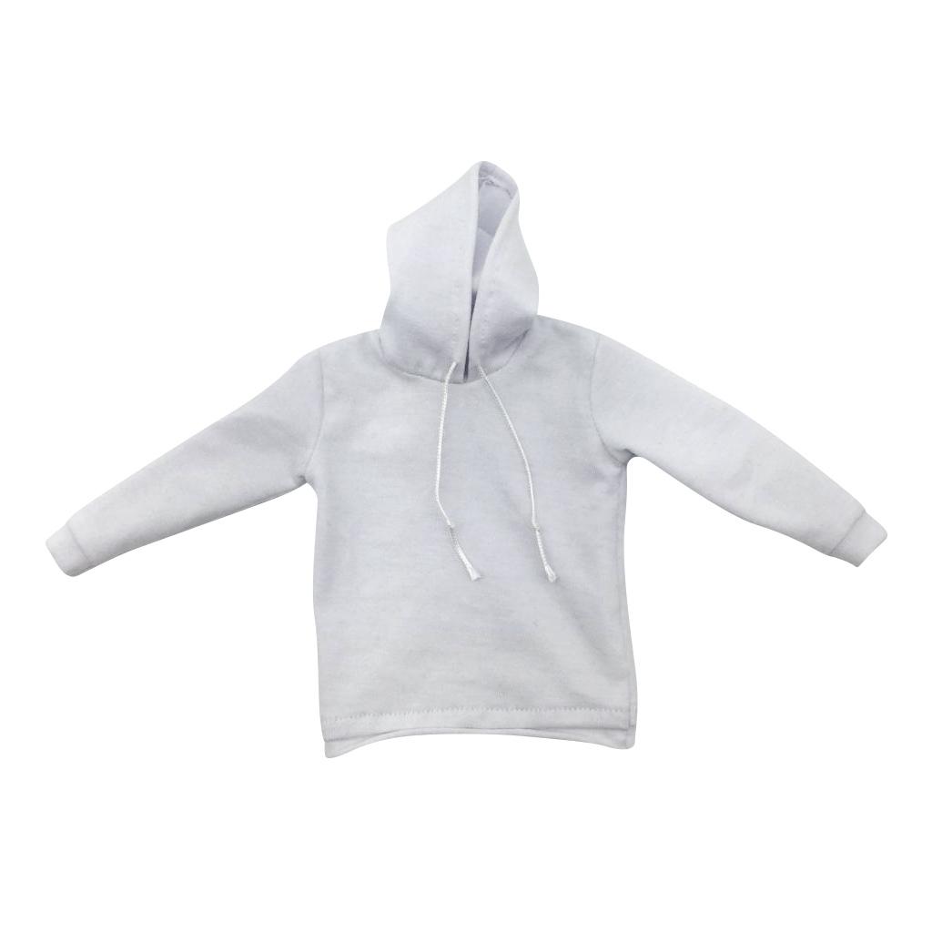 1/6 Quy Mô Nam Hoodie Nỉ cho Rồng Đồ Chơi Hot 12 ''Hình Hành Động Trắng
