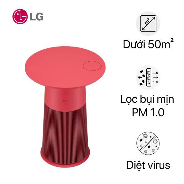 Máy lọc không khí LG PuriCare AeroFurniture Màu đỏ | AS20GPRU0- Hàng Chính Hãng - Giao HCM