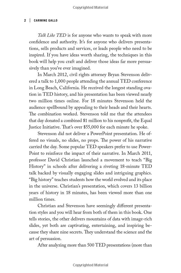 Sách ngoại văn: Talk Like TED