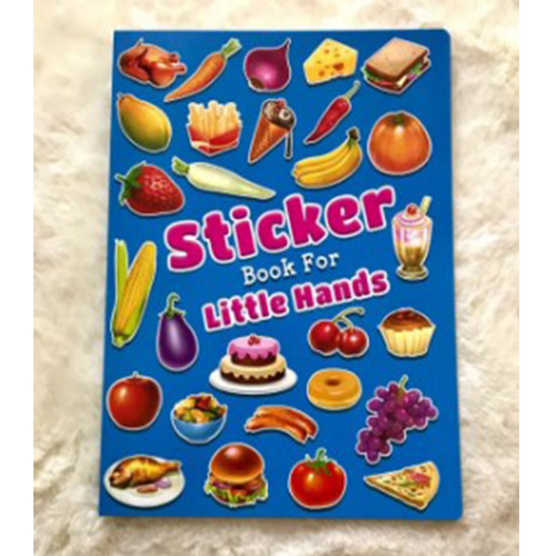 Little Hands Sticker Book-3 (Blue)